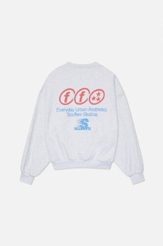 Scuffers FFS Crewneck Light Grey | QW4-18402
