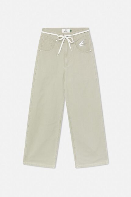 Scuffers Oversized Green Jeans Pants Front | BM2-75219