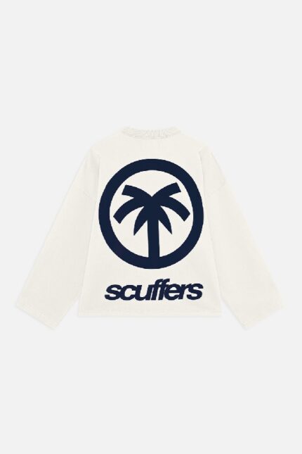 Scuffers Palm Crewneck Ecru | PM0-04186