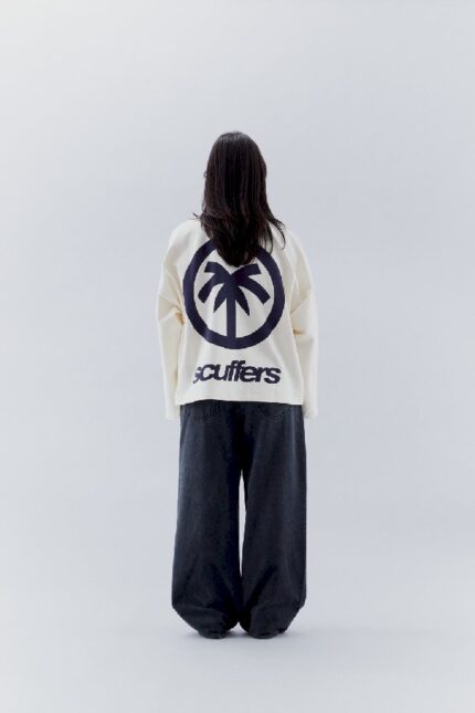 Scuffers Palm Crewneck Ecru | PM0-04186