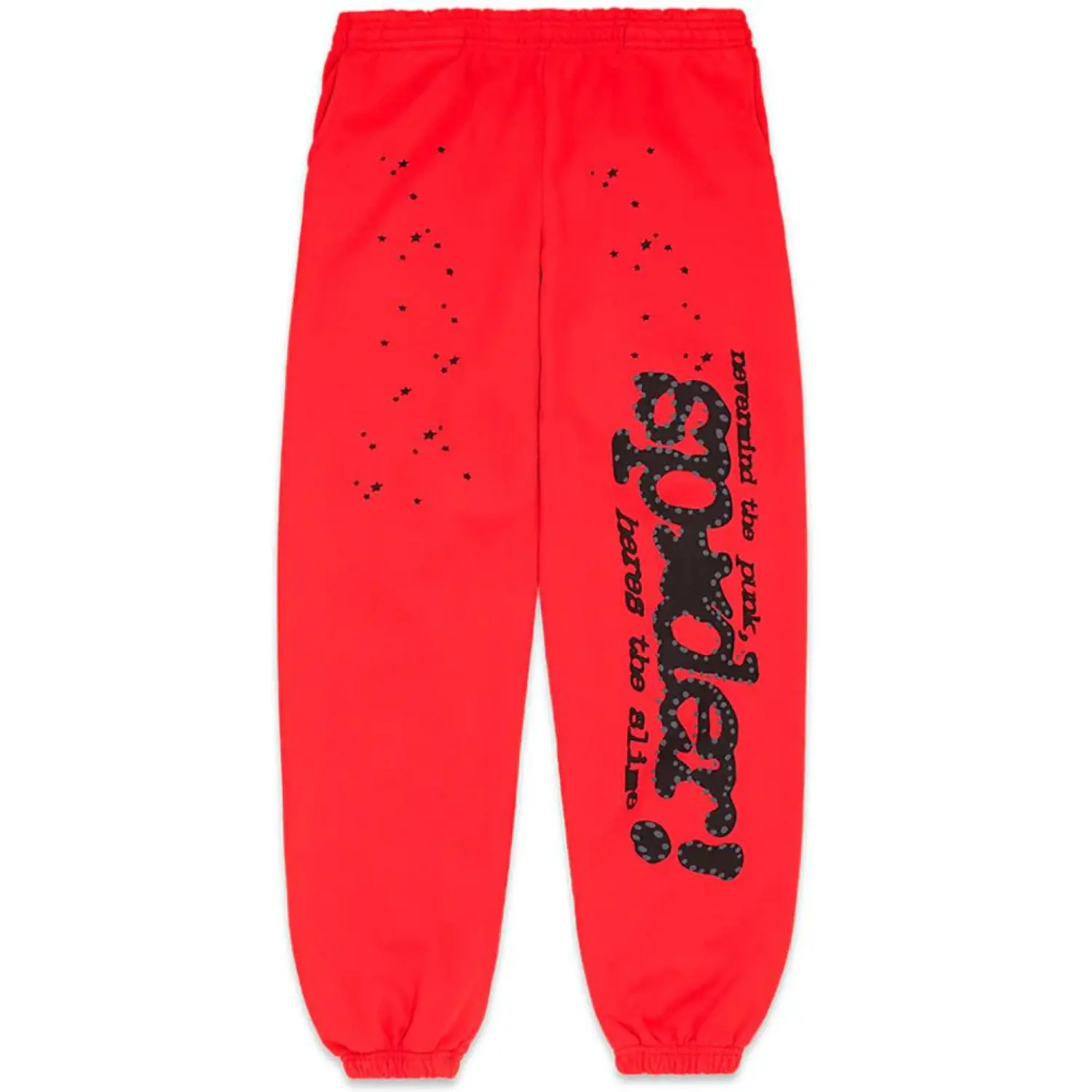 1.webp Sp5der P*NK V2 Sweatpant Red - Image 1