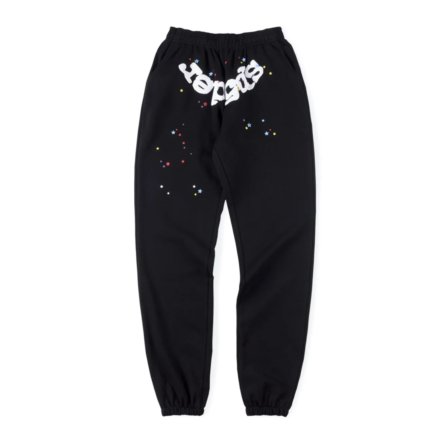 xr:d:DAFpwIp29vg:18,j:5074828645308961572,t:23072619 Classic Flame LOGO Graffiti Sp5der Sweatpant - Image 1