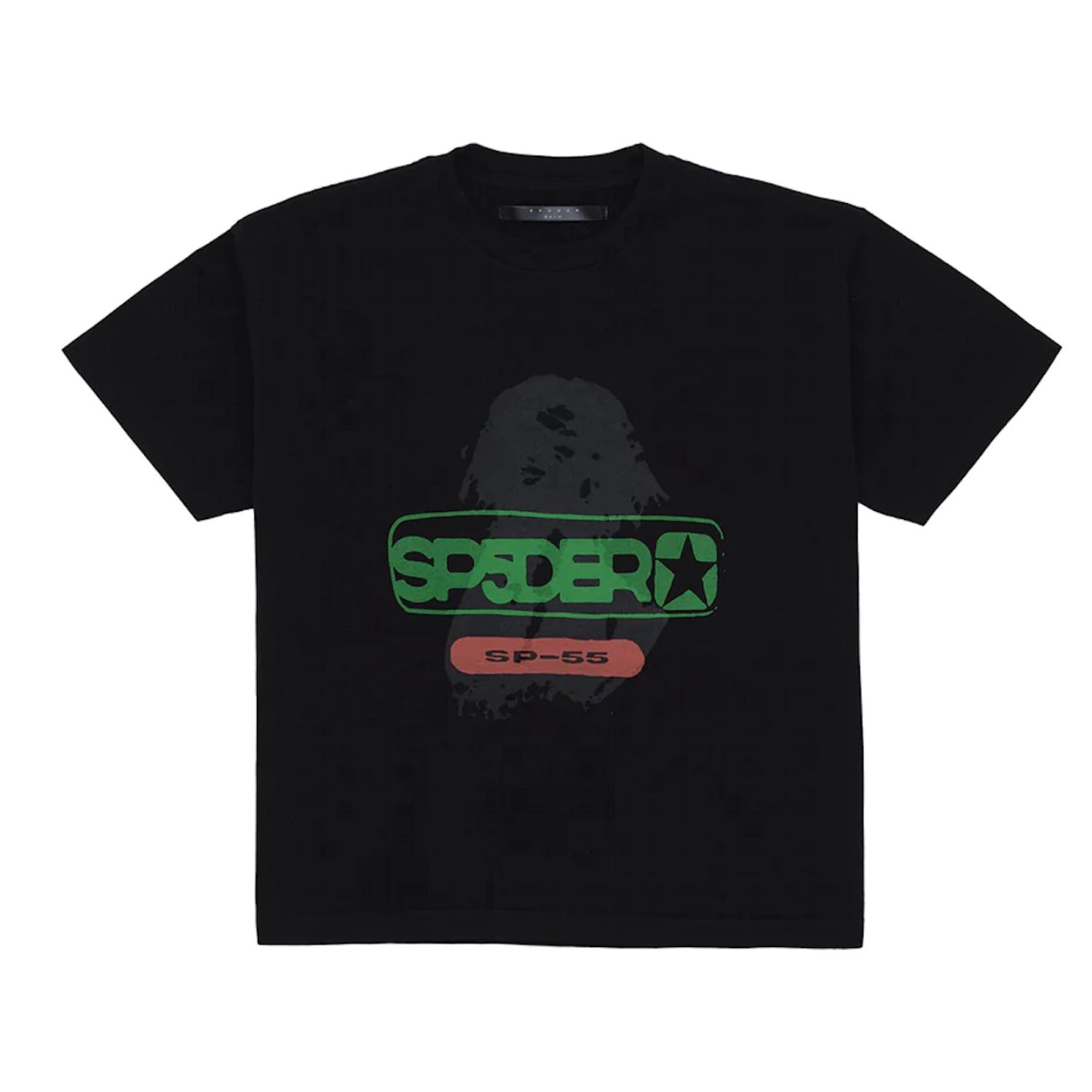 xr:d:DAFpwIp29vg:37,j:2682291343586835397,t:23072619 Sp5der Oversized Reunion Tee Black - Image 1