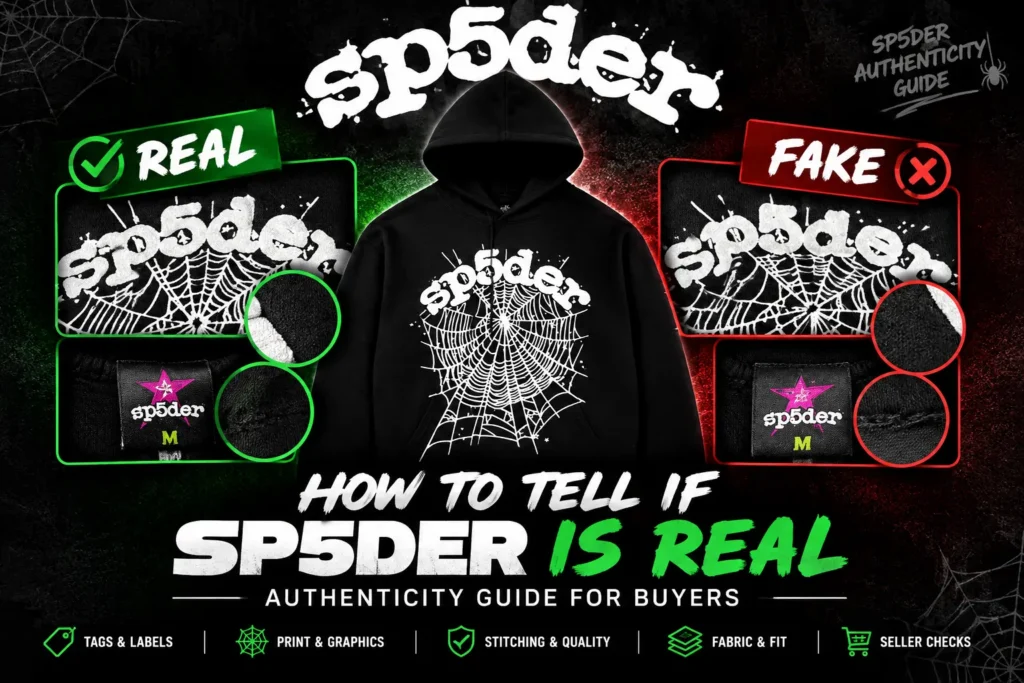 Real Sp5der Hoodie or Fake? The Complete Buyer's Guide by Sp5der.co.uk