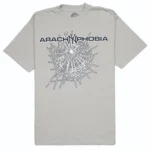 Sp5der Arach NY Phobia Tee Grey