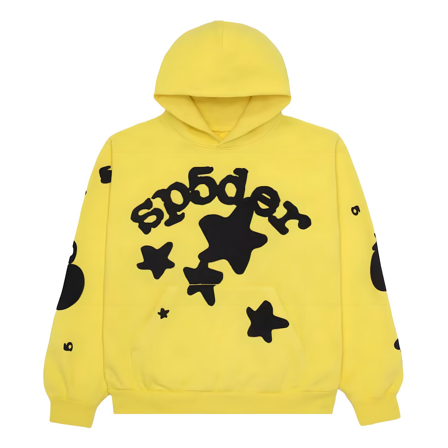 Sp5der-Beluga-Hoodie-Gold.jpg Sp5der Beluga Hoodie Gold - Image 1