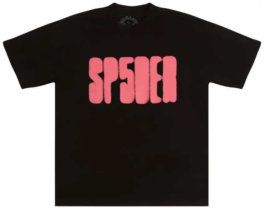 Sp5der-Focused-Logo-Tee-Black-1.webp Sp5der Focused Logo Tee Black - Image 1