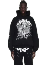 Sp5der OG Web Hoodie Black - Image 5