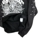 Sp5der OG Web Hoodie Black - Image 4