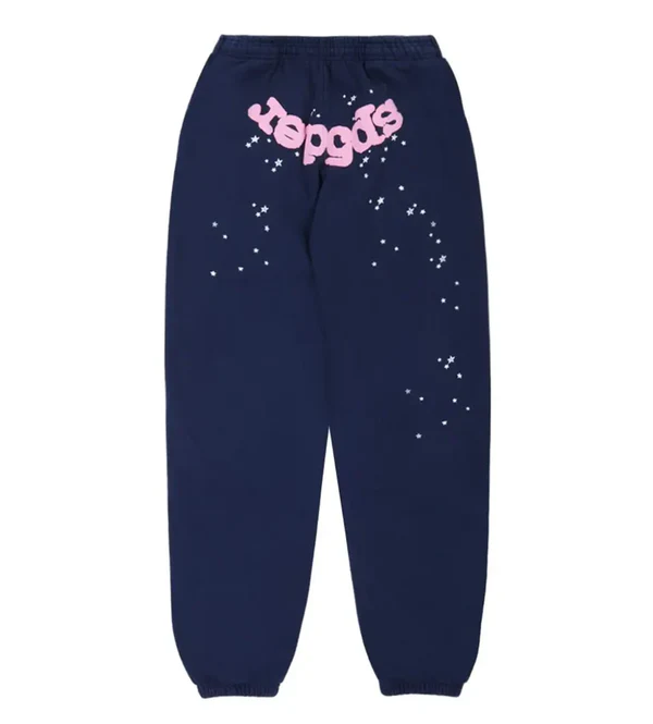 Sp5der-OG-Web-Sweatpants-Navy-1.webp Sp5der OG Web Sweatpants Navy - Image 1