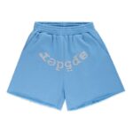 Sp5der OG Web V2 Sweat Short Dusty Blue