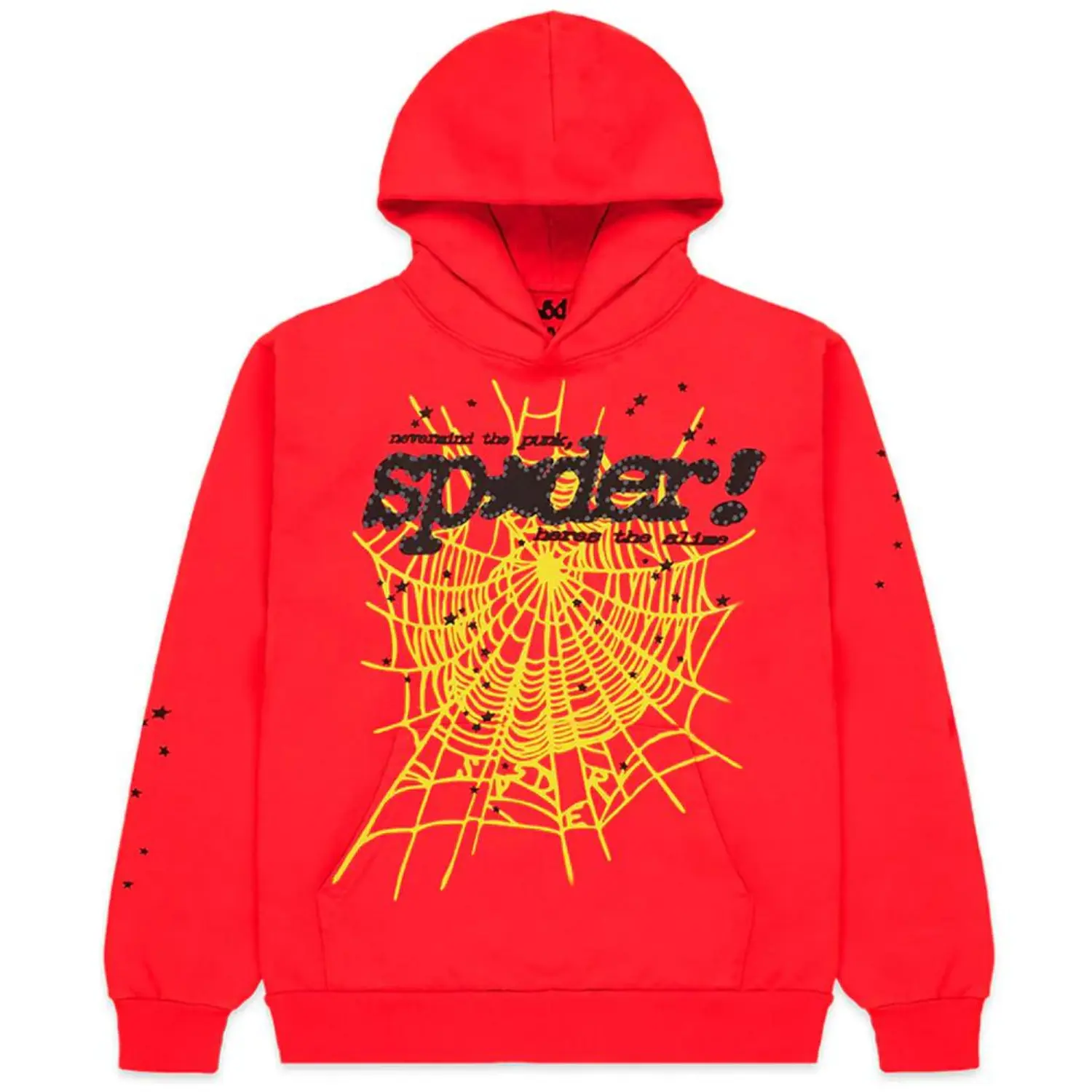 Sp5der-V2-Hoodie-Red.webp Sp5der P*NK V2 Hoodie Red - Image 1