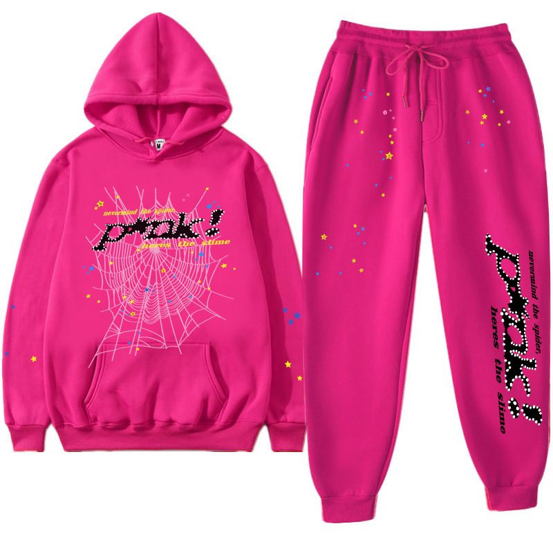 p-42.jpeg Sp5der P*NK Tracksuit Pink - Image 1